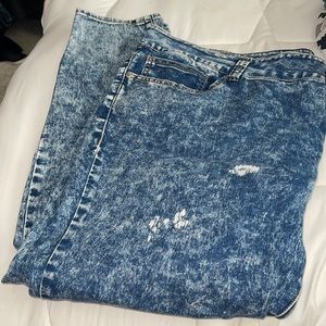 Plus Size Woman Jeans